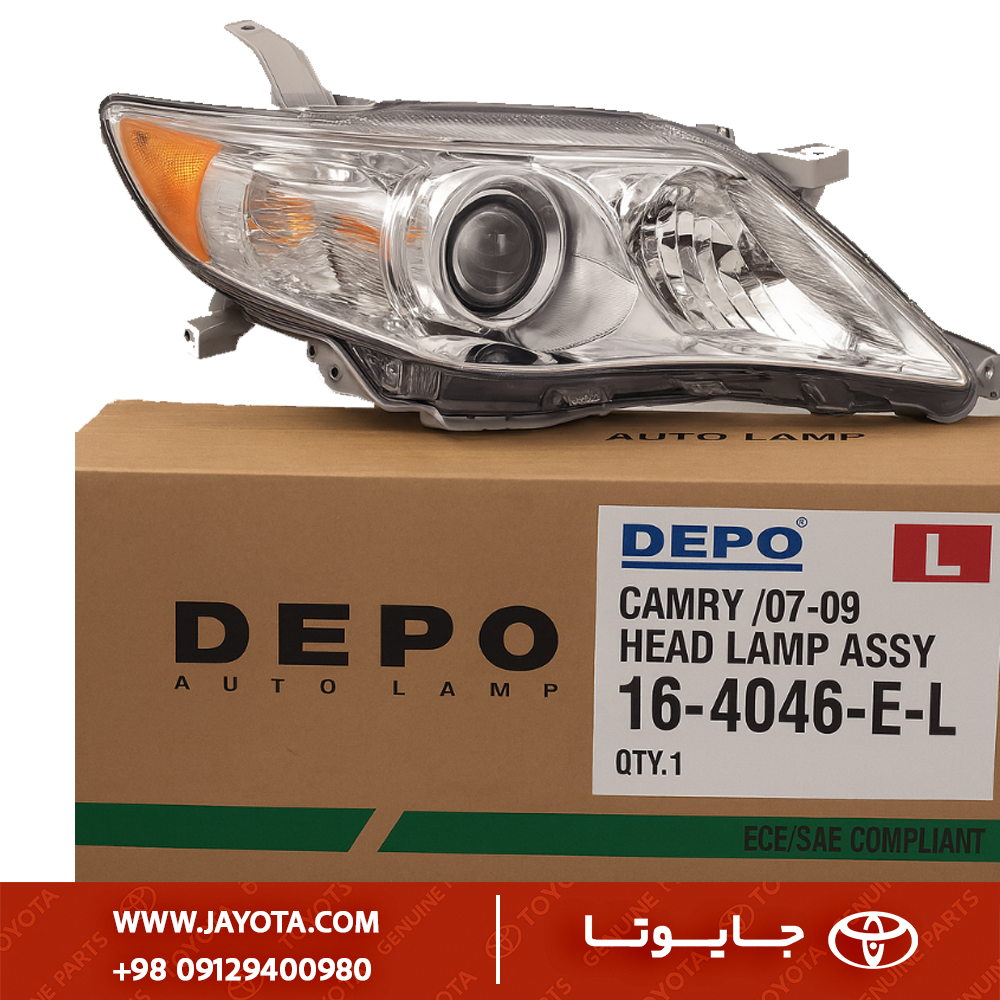 چراغ جلو کمری موتوردار چپ 2010-2012 دپو