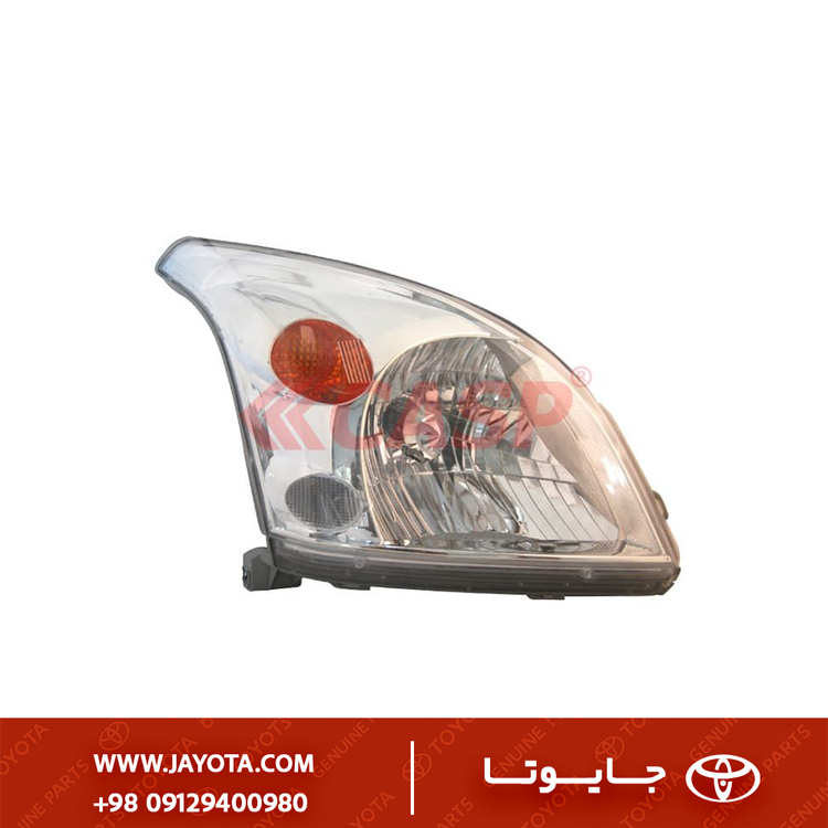 چراغ جلو تویوتا پرادو ۲۰۰۶-۲۰۰۹ (چپ - راست) - کسپ چینی