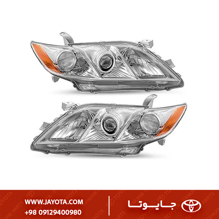 چراغ جلو تویوتا کمری 09-2007 (جفت) - کسپ چینی
