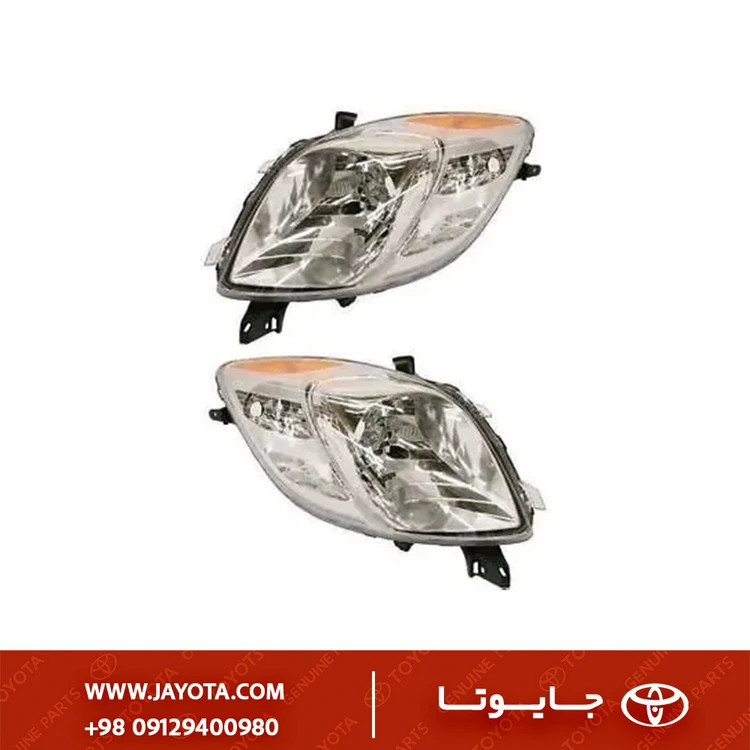چراغ جلو تویوتا یاریس صندوقدار 11-2009 (جفت) - دپو تایوانی