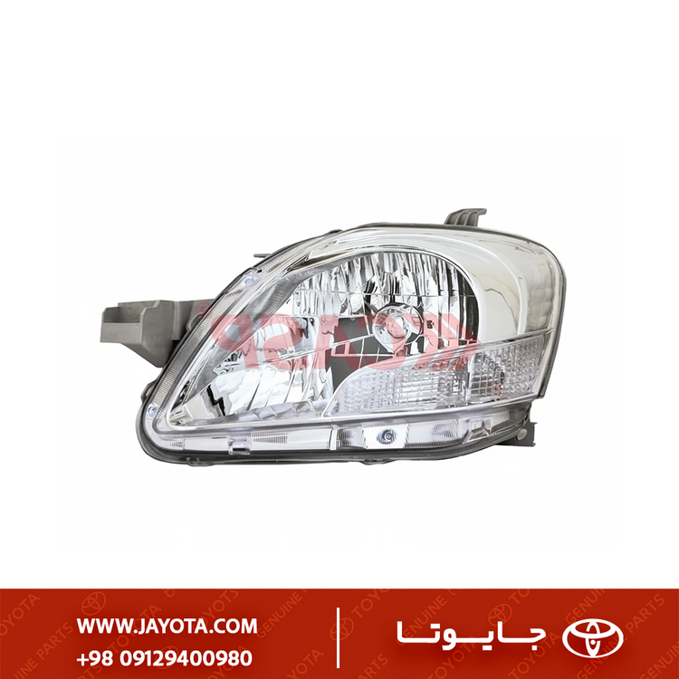 چراغ جلو تویوتا یاریس صندوقدار 08-2005 - کسپ چینی