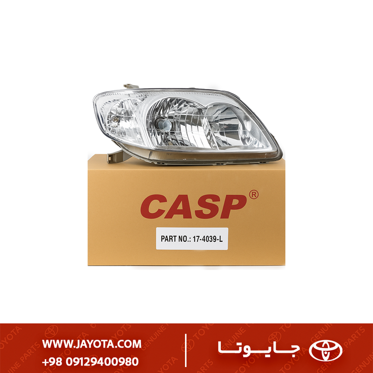 چراغ جلو تویوتا کرولا 08-2005 - کسپ چینی